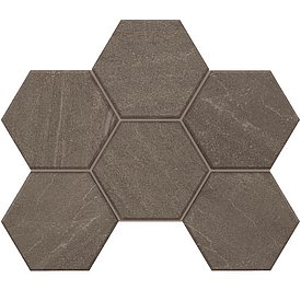 Мозаика GB03 Hexagon 25x28,5 непол.